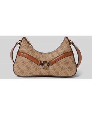 Guess Crossbody Bag mit Label-Detail - Braun