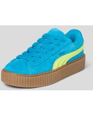 PUMA Sneaker aus echtem Leder - Blau