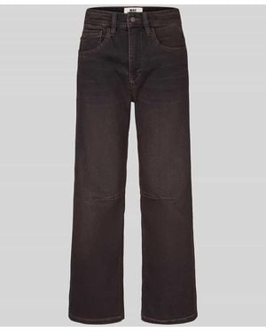 M·a·c Barrel Jeans aus Baumwoll-Mix Modell 'OHIO' - Schwarz