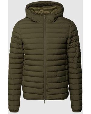 Save The Duck Steppjacke Mit Kapuze Modell 'Lucas' - Grün