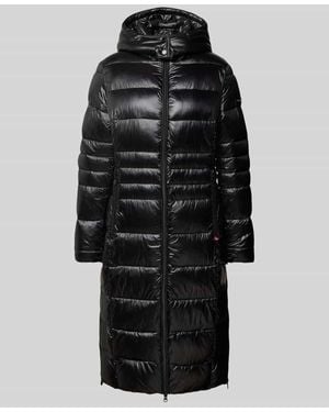 Frieda & Freddies Steppmantel Mit Kapuze Modell 'Dalia' - Schwarz