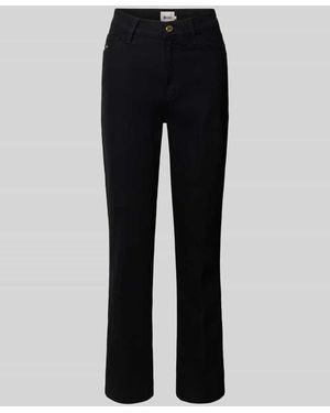 Brax Straight Fit Jeans aus reiner Baumwolle Modell 'STYLE.MAY S' - Schwarz