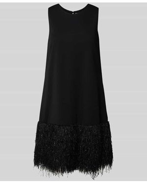 VM VERA MONT Cocktailkleid mit Rundhalsausschnitt - Schwarz
