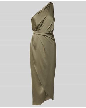 VM VERA MONT Cocktailkleid mit One-Shoulder-Träger - Grün