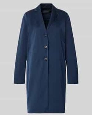 White Label Klassieke Lange Jassen - Blauw