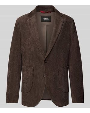 Cinque Regular Fit Sakko mit Reverskragen Modell 'BENITO' - Braun