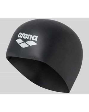 Arena Long Hair Badekappe mit Logo-Print - Schwarz