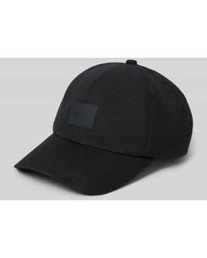 HUGO Cap aus reiner Baumwolle 'JAKE-RS' - Schwarz