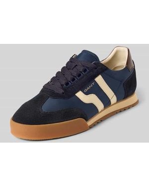 GANT Sneaker aus echtem Leder Modell 'Baylle' - Blau