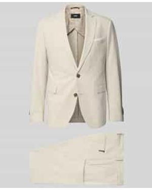 Cinque Pak Bestaande Uit Een 2-knoops Colbert En Pantalon - Naturel