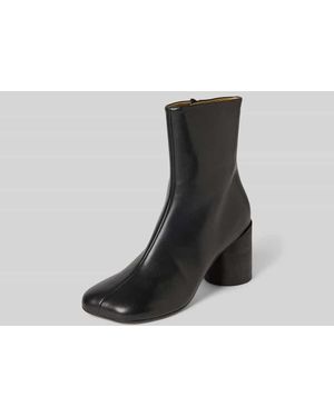 MM6 by Maison Margiela Stiefelette mit Reißverschluss - Schwarz