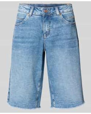 M·a·c Denim Shorts - Blauw