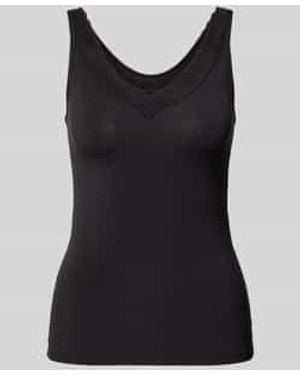 Triumph Tanktop Met Kant - Zwart