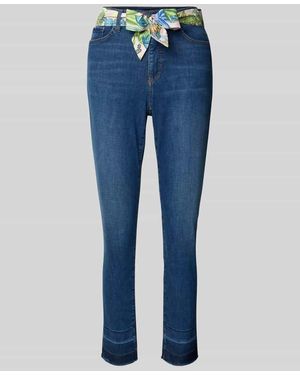 Marc Cain Jeans mit 5-Pocket-Design Modell 'SILEA' - Blau