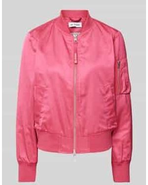 IQ Studio Bomberjack Met Tweewegsritssluiting - Roze