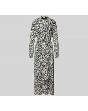 Lala Berlin Hemdblusenkleid Aus Reiner Viskose - Weiß