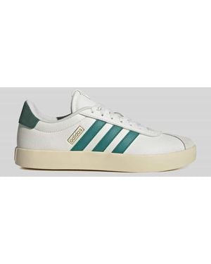 adidas Sneaker in Leder-Optik Modell 'VL COURT 3.0' - Grün