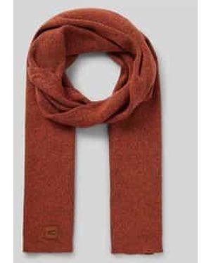 Camel Active Sjaal Met Labelpatch - Rood