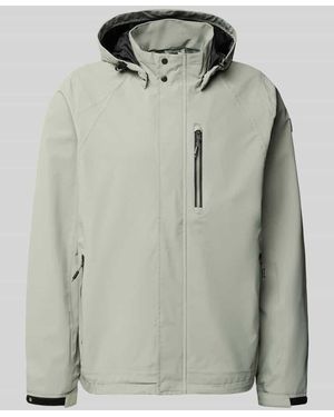 Killtec Jacke mit Napoleontasche Modell 'KOS' - Grau