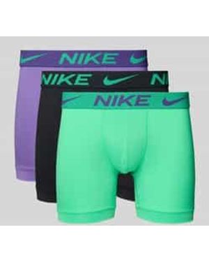 Nike Boxershort Met Band Met Label - Groen