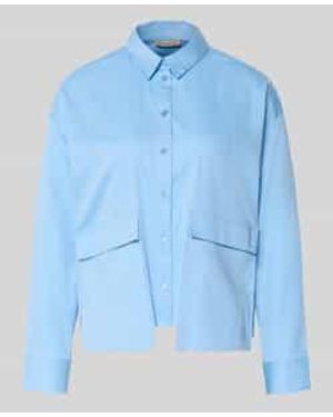 Smith & Soul Blouses Lange Mouw - Blauw