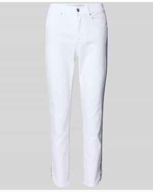 ANGELS Slim Fit Jeans im 5-Pocket-Design Modell 'Ornella' - Weiß