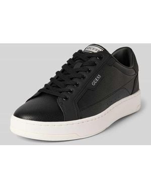 Guess Sneaker mit Label-Details Modell 'VINCI' - Schwarz