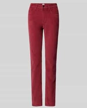 Brax Corduroy Broeken - Rood