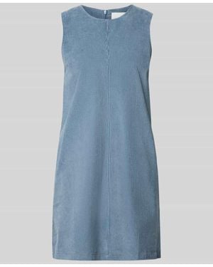 ARMEDANGELS Regular Fit Freizeitkleid aus Baumwoll-Mix Modell 'CORDUROY' - Blau