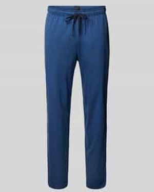 Schiesser Sweatbroek Met Steekzakken - Blauw