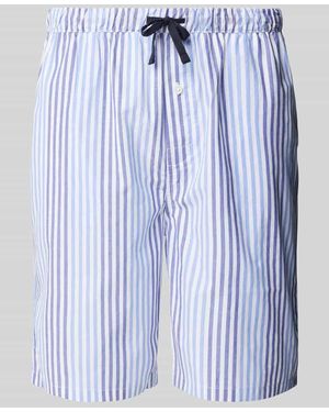 Tommy Hilfiger Pyjama-Hose mit elastischem Bund - Blau