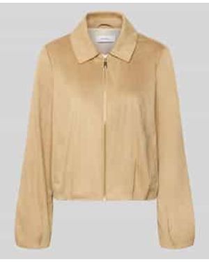 Comma, Regular Fit Blouson - Naturel