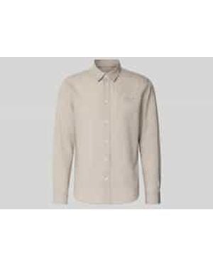 Maison Kitsuné Casual Overhemden - Naturel
