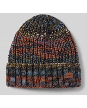 Barts Mütze mit Label-Patch Modell 'AKOTAN BEANIE' - Grau