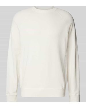 Camel Active Sweatshirt Mit Label-Detail - Weiß