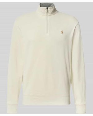 Polo Ralph Lauren Regular Fit Sweatshirt aus Baumwoll-Mix - Natur