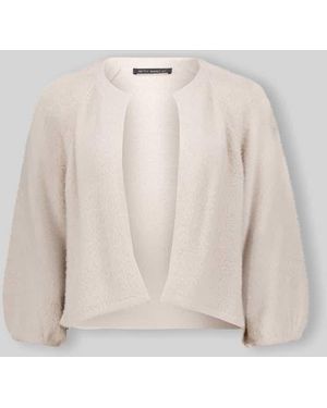Betty Barclay Regular Fit Strickjacke mit 3/4-Arm - Natur