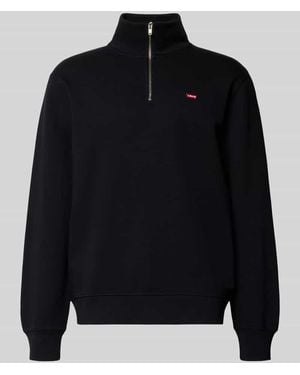 Levi's Regular Fit Sweatshirt aus reiner Baumwolle - Blau