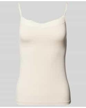 Triumph Top Met Bandjes En Kant - Naturel