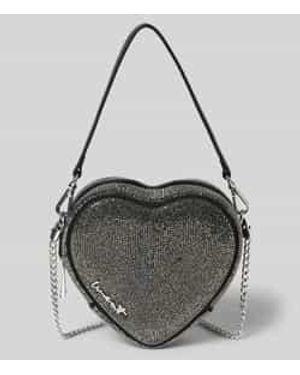 WEAT Handtas Met Strass-steentjes - Grijs