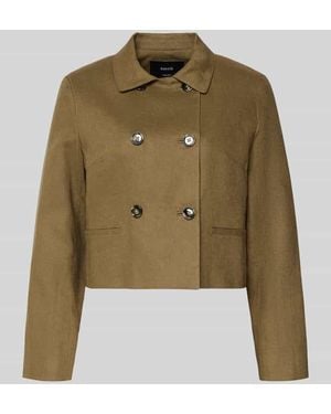 Mango Blazer aus reinem Leinen Modell 'LISTELA' - Grün