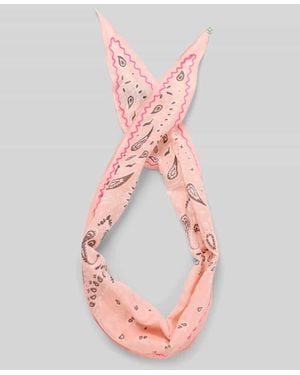 Codello Tuch mit Seide-Anteil und Paisely-Muster Modell 'Rombous' - Pink