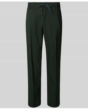 SELECTED Tapered Stoffhose mit Viskose Modell 'LEROY' - Grün