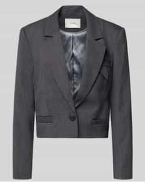 Copenhagen Muse Regular Fit Blazer Met Reverskraag, Model 'Tailor' - Blauw