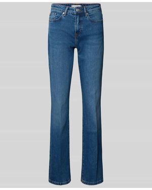 Tommy Hilfiger Bootcut Jeans mit mittelhohem Bund - Blau