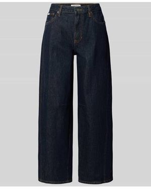 Guess Barrel Fit Jeans in verkürzter Passform - Blau