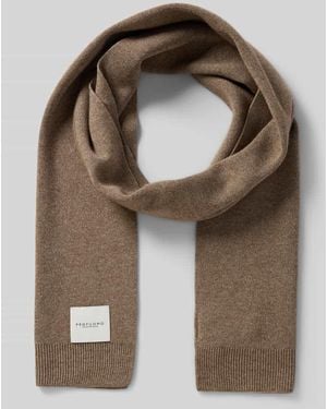 Profuomo Schal mit Label-Detail - Mehrfarbig