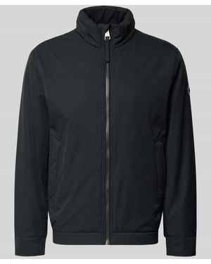 Strellson Regular Fit Steppjacke mit Stehkragen Modell 'LIGHT' - Schwarz