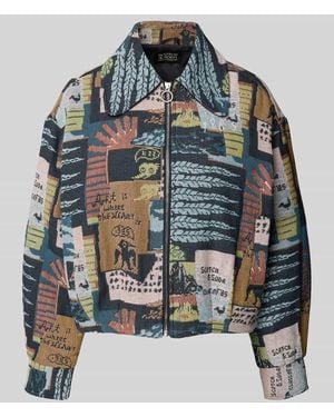Scotch & Soda Jacke mit Reißverschluss - Blau
