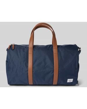 Herschel Supply Co. Duffle Bag mit Label-Patch Modell 'NovelTM' - Blau